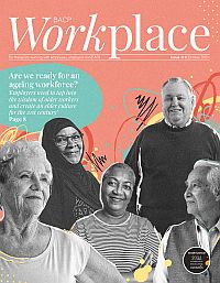 Cover of BACP Workplace, October 2021